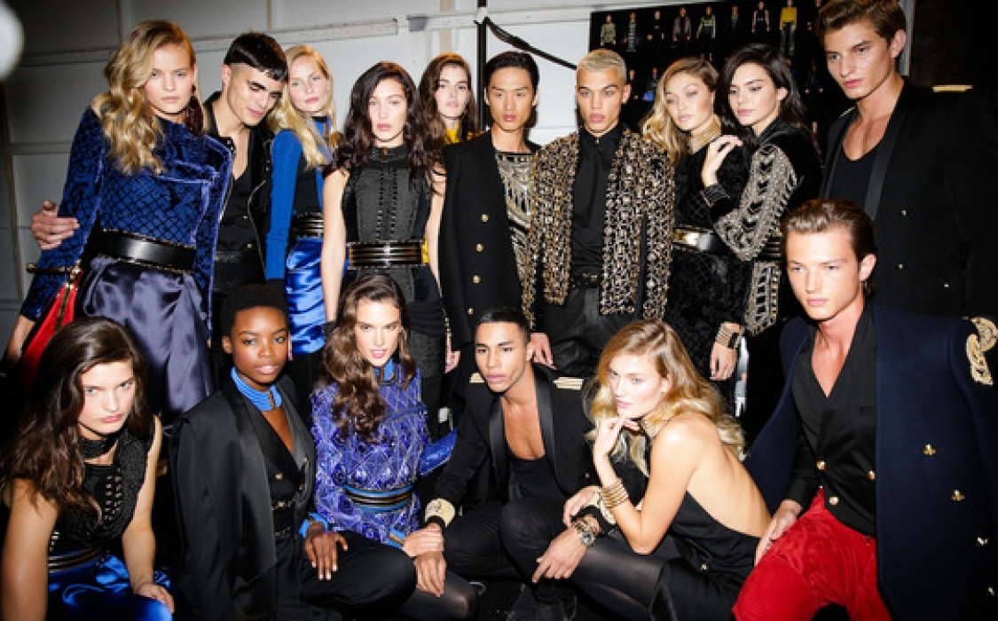 The #HMBalmaination come together for a big fashion celebration in New York