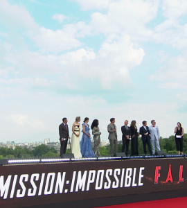 Bader Content Studios Europe on the Paris Red Carpet with the Cast of Mission Impossible 6