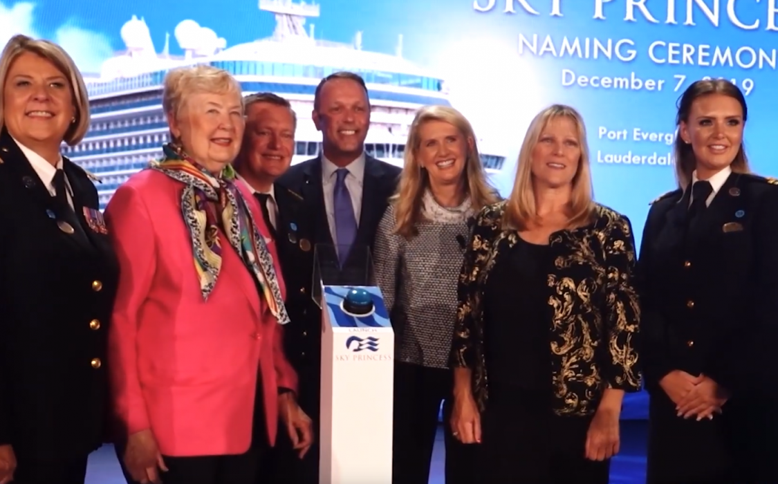 Princess Cruises Celebrates the Women of NASA at Dedication Ceremony Naming New Sky Princess